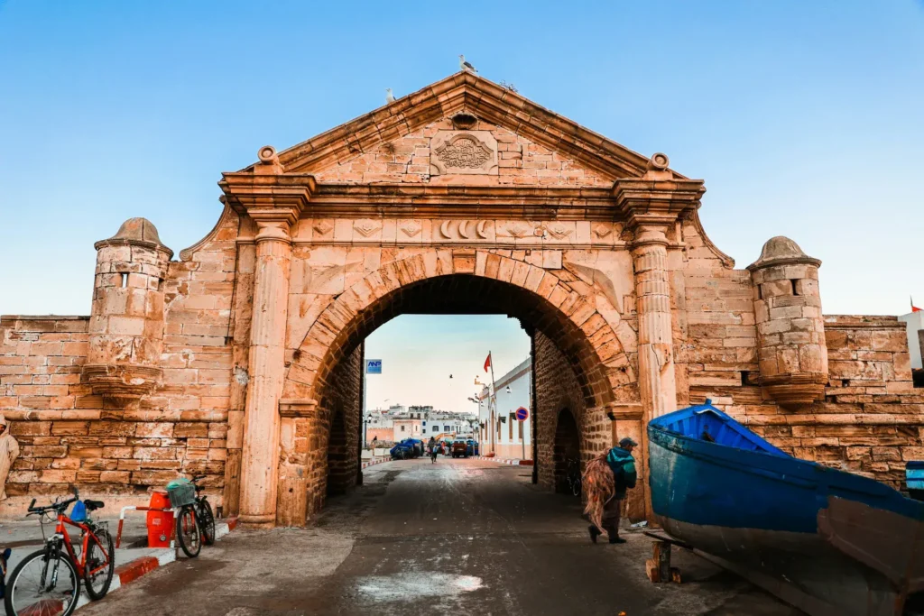 Historic gate in the Essaouira medina