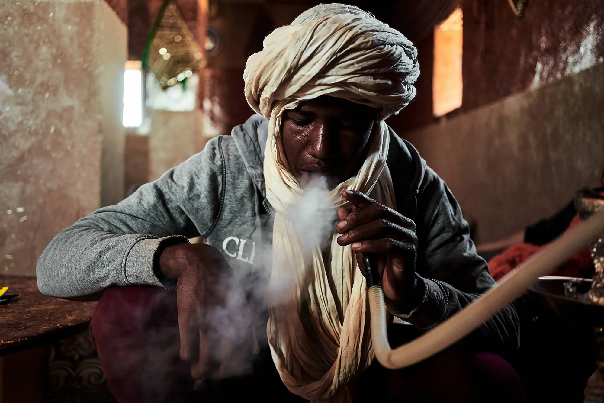 Traditional Saharan hospitality in the palm-lined south of Morocco